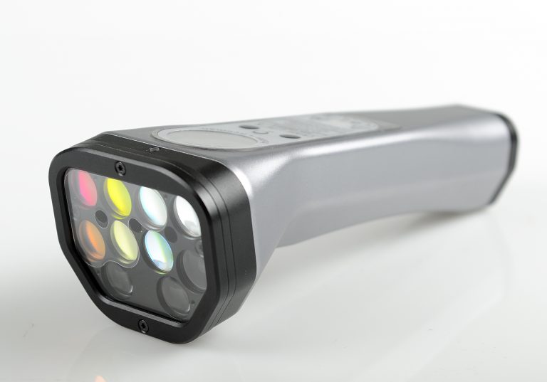 Crime-lite®X - 1 light source, 175x illumination wavebands. The unique Crime-lite X is a complete ALS kit in a single light source