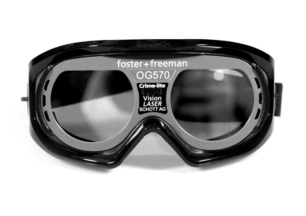 Lasers and Forensic Light Sources (FLS) - Goggles - Nylon Wraparound Style  - A-5032-35